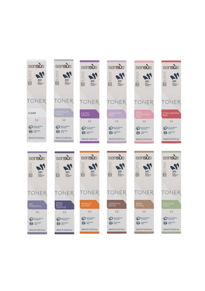 Sensus InBlonde – Toners Pigmentaires Professionnels